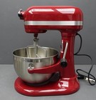 Kitchenaid Professional 590w Red Lift-stand Mixer 6qt Bowl  3 Beaters Kp26m9pcer