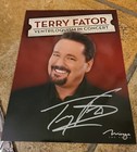 Ventriloquist Terry Fator Mirage Show Program Original Picture Signed