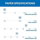 Hammermill Premium Multipurpose Paper 24-lb  8-1 2 X 11 White 2500 carton 105810