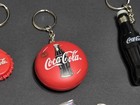 Coca-cola Soda Advertising Keychain Lot W  Bottle Flashlight And Carabiner
