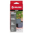 Velcro Heavy Duty Outdoor Tape Titanium 10pk Hook Loop Strips 15lb Adhesive