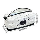 Cute Cat Pencil Case Large Capacity Pen Bag Stationery Makeup Pouch For Girl