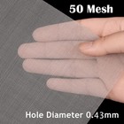 50 Mesh 304 Stainless Steel Woven Wire Fine Screen Mesh 15 7 X 35 4 In 1 Pcs
