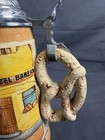 German Beer Stein King Western Germany Lidded Bachman Pretzel Bakery 9 