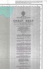 Admiralty 2118 Great Belt Denmark Entrance To The Baltic Marine Map Chart Paper