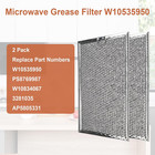 W10535950 Microwave Grease Filter Replacement For Whirlpool Microwave Oven