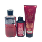 Bath   Body Works Bourbon Body Spray  Body Cream   Body Wash 3pc Set For Men New