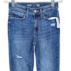 Nwt Old Navy Girls High Rise Destroyed Rockstar Jegging In Ocean View Size 10