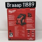 Milwaukee M12 Cordless Compact Inflator 2475-20  tool Only  New Ships Today