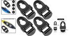 4 Sets  Kayak Replacement Clips For Lifetime   Emotion Kayaks - Black
