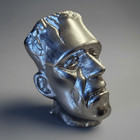 Frankenstein Chrome-plated Aluminum Gear Shift Knob