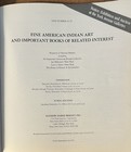 Sotheby s Auction Catalog Fine American Indian Art  November 15  1980