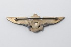 Wwii Us Naval Aviator Wings Sterling Marked Finback Original 1940s Navy Usmc