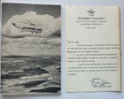 Vintage 1961 Sikorsky Aircraft Booklet   Letter The Miracle Of Helicopters 1st E