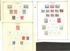 Indonesia Stamp Collection On 40 Scott International Pages  1949-1970  bb 