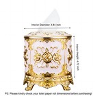 Toilet Paper Holder Roses Pattern Round Tissue Roll Vintage European Decorative