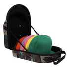 Lids Hat Travel Case     Baseball Cap Carrier For 6 Hats  Durable Camo Camo black