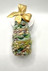 Needle Felted Xmas Tree Handspun Yarn   Vintage Brooch Topper Cottage Core Xmas