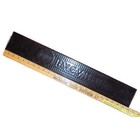 Bacardi Rum Bat Logo Black Rubber Bar Rail Drip Mat Brand New With Free Shipping