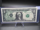 1988 Us  1 Federal Reserve Note Error Partial Portrait Missing Serial A51215299b