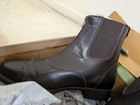 New Sz 9 Women s Riding Sport Brown Leather Zip Up Paddock Boots Retails  49 95