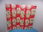 Vintage Christmas Snowman Gift Wrap Wrapping Paper