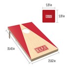 Cornhole Board Set     Wooden Corn Hole Game With 2 Boards   8 Bean Bags