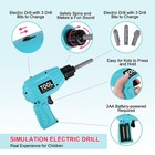 Kids Toys Tool Set - Pretend Play Construction Toy With Tool Box Kids Tool Be   