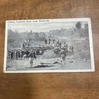 Antique 1918 Rppc Postcard Wwi Cribbing Vanderbilt Road Camp Wadsworth Pa1