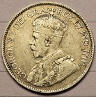 1915 Canada 25 Cents Silver Quarter George V Key Date Xf   Ef   Superb Quality  