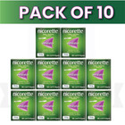 10 X Inhalator Ni-corette 15mg 36 Cartridges
