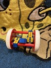 Vintage Ambi Toys Clatter Clowns Rolling Toy Wheel With Bells 6 Months And Up