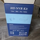 Hiseeu Wireless Nvr Security System 8ch 1tb 4 White Bullet Cctv Cameras 960p Kit