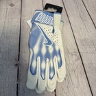 Nike Alpha Elite Batting Baseball Gloves Carolina Blue Men   s Size Extra Large Xl