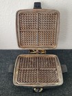 Sunbeam Radiant Control Waffle Baker Grill Model Cg-1 Chrome - Tested   Working 