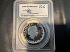 2014-p Australian High Relief Wedge Tailed Eagle Pcgs Pr70dcam Mercanti Sig 