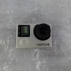 Gopro Hero 4 Action Camera Silver Edition With Accessories Touch Screen Tested