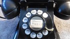 1940s Bell System Western Electric F1 Rotary Dial Desk Telephone Black Phone