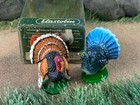 Elastolin Turkey  2 Pcs  Figures 1 25 Scale Hand-painted Plastic Vintage Germany