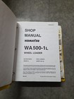Komatsu Wa500-1l Wheel Loader Shop Service Repair Manual A20854-