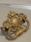 Vintage Antique Singer Treadle Sewing Machine Drawer Pull Brass Ornate 