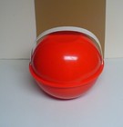 Vintage Mcm Ingrid Chicago Party Ball Picnic Camping Home Set For 6 Red Mod Sale