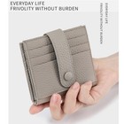Slim Bifold Card Wallet Front Pocket Genuine Leather Id credit Card Holder Purse