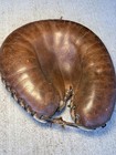 Vintage Vtg Catchers Mitt Glove Leather Right Hand Throw Baseball Euc