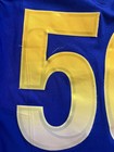 Christian Rozeboom 2024 Los Angeles Rams 2x Multi Game Worn Used Jersey Nfl Coa 