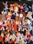 Large Lot Of Disney Winnie The Pooh Characters Mini Bean Bag Plushes With Tags