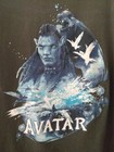Men s Gray Large Avatar Short Sleeve T-shirt Panther Character Screen Print 