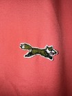 Large Canvas Jacket Vintage The Fox  Jc Penney  Coral  Mens Full Zip Button Cuff