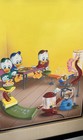Framed Animation Lithograph    of Huey  Dewey And Louie By Don Williams    