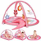 Maxpw-4-in-1 Baby Play Mat Baby Gym tummy Time Mat For Floor Activity Gym Ball P